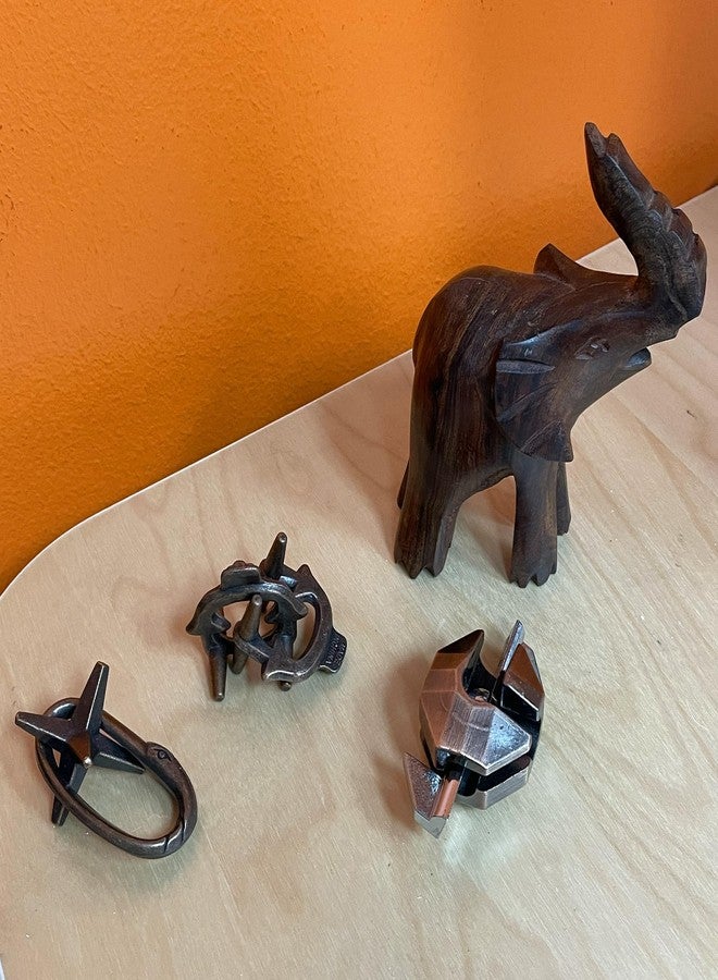 Project Genius True Genius: Viking Forge - 3 Cast Metal Brainteaser Puzzles, Disentanglement Puzzle, Difficulty Level 3-5, Project Genius, Ages 8+ - Image 5
